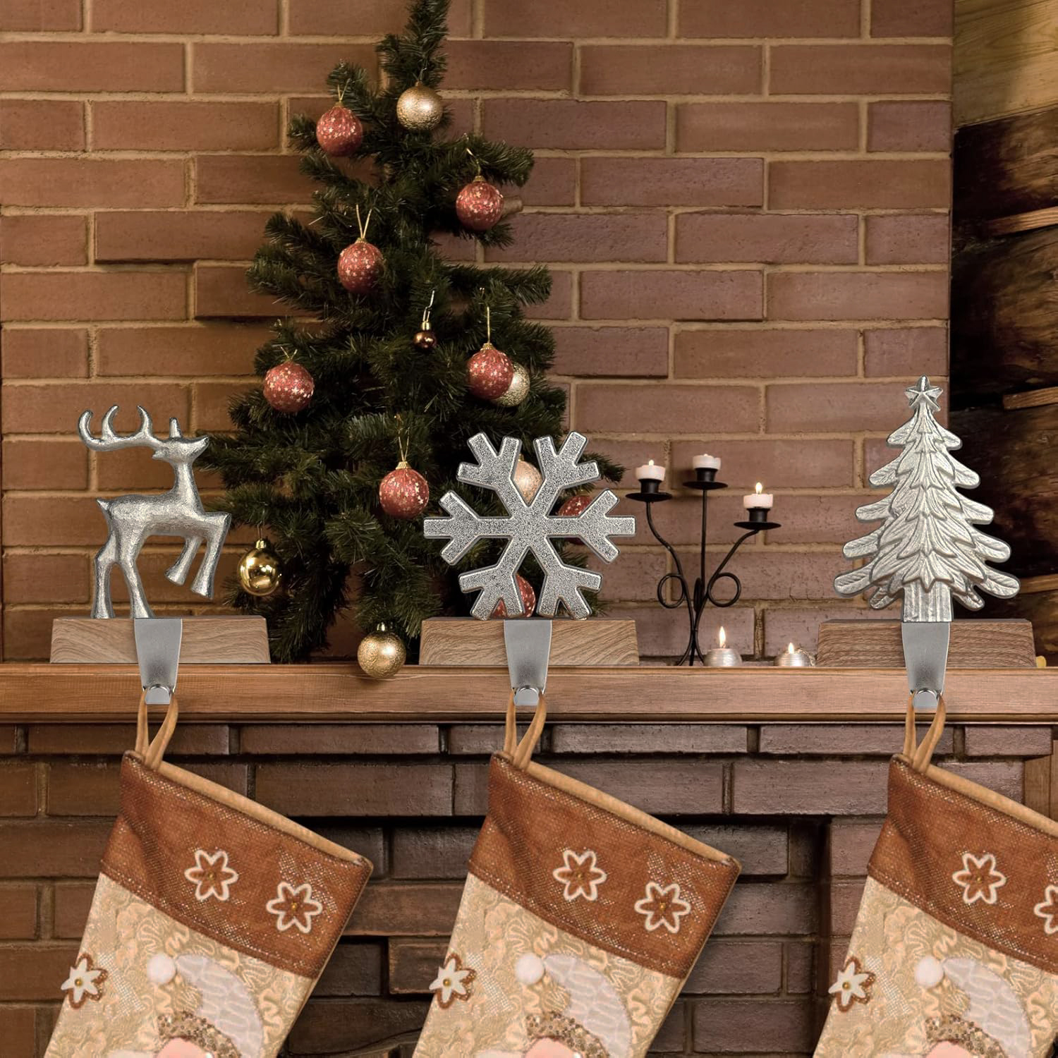 Classic Christmas stocking holder
