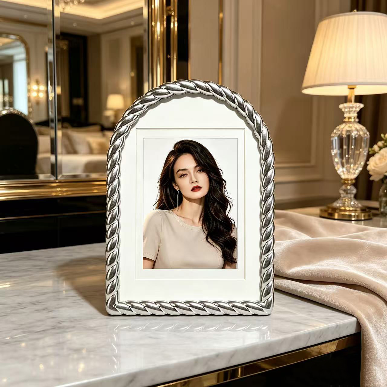Rope photo frame (5)