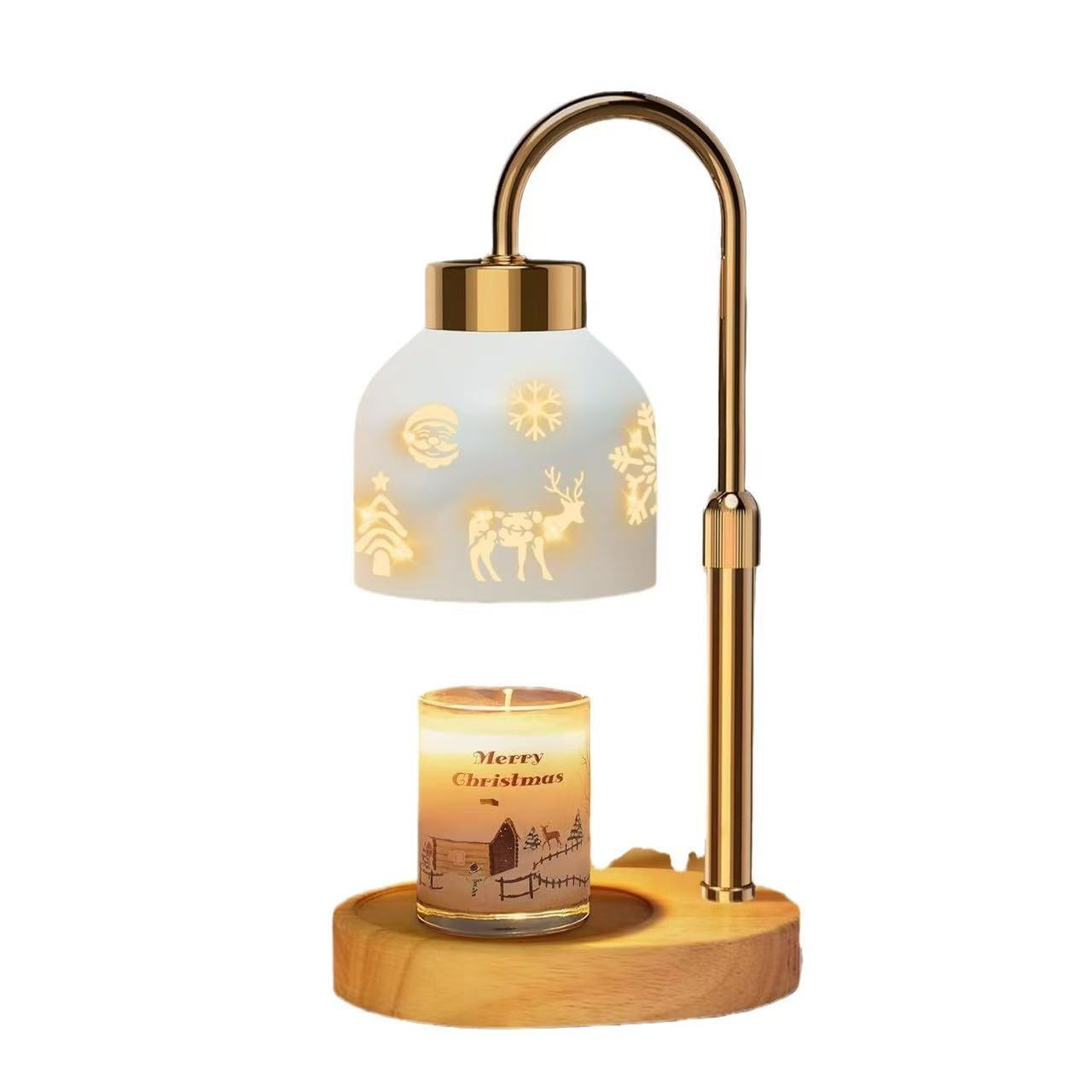 Christmas candle warmer lamp