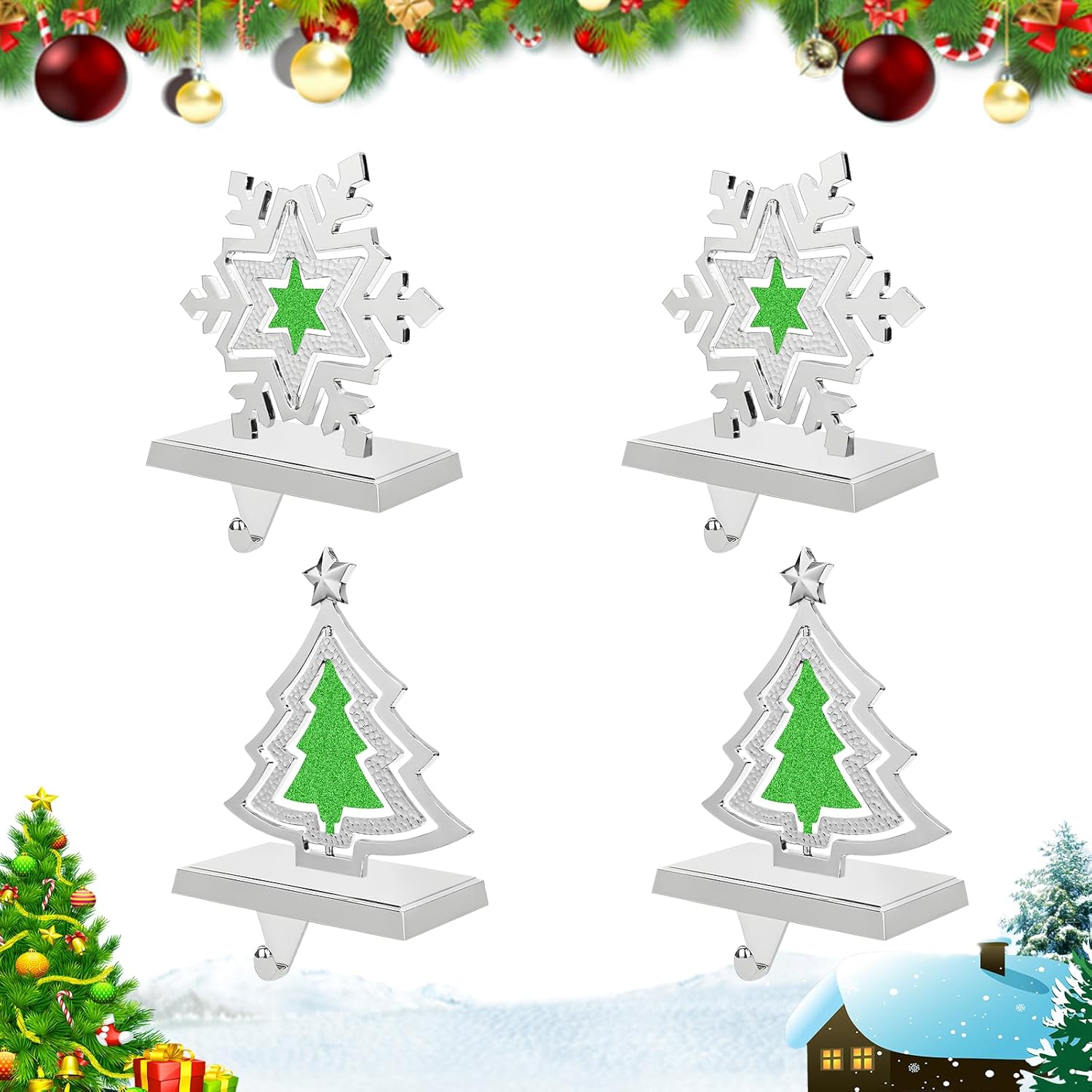 Rotatable Stocking holder