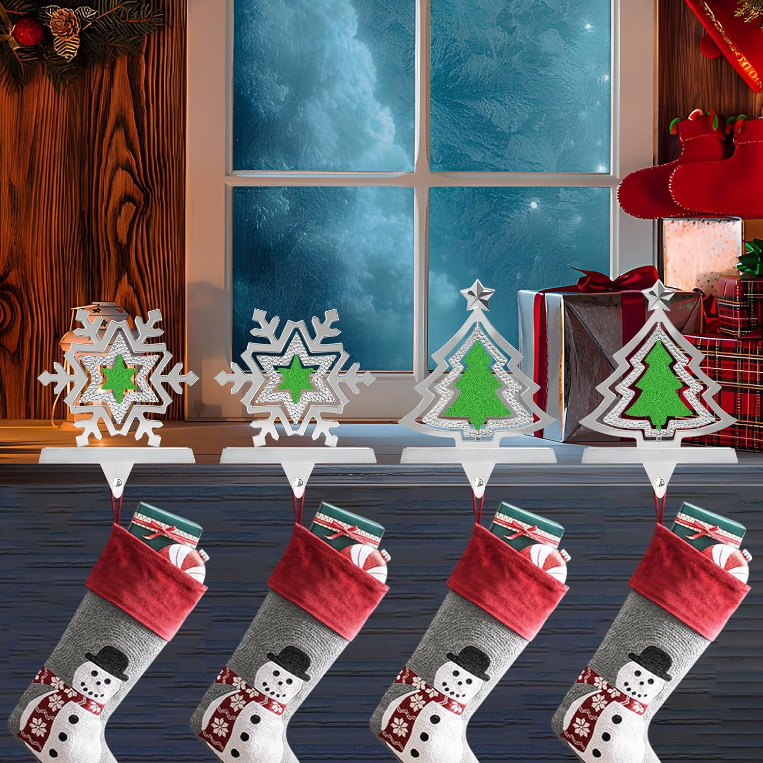Rotatable Stocking holder